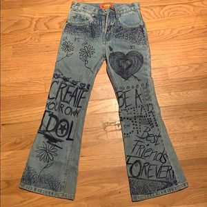 Squeeze Jeans Youth Sz 10 Retro 80s Vintage